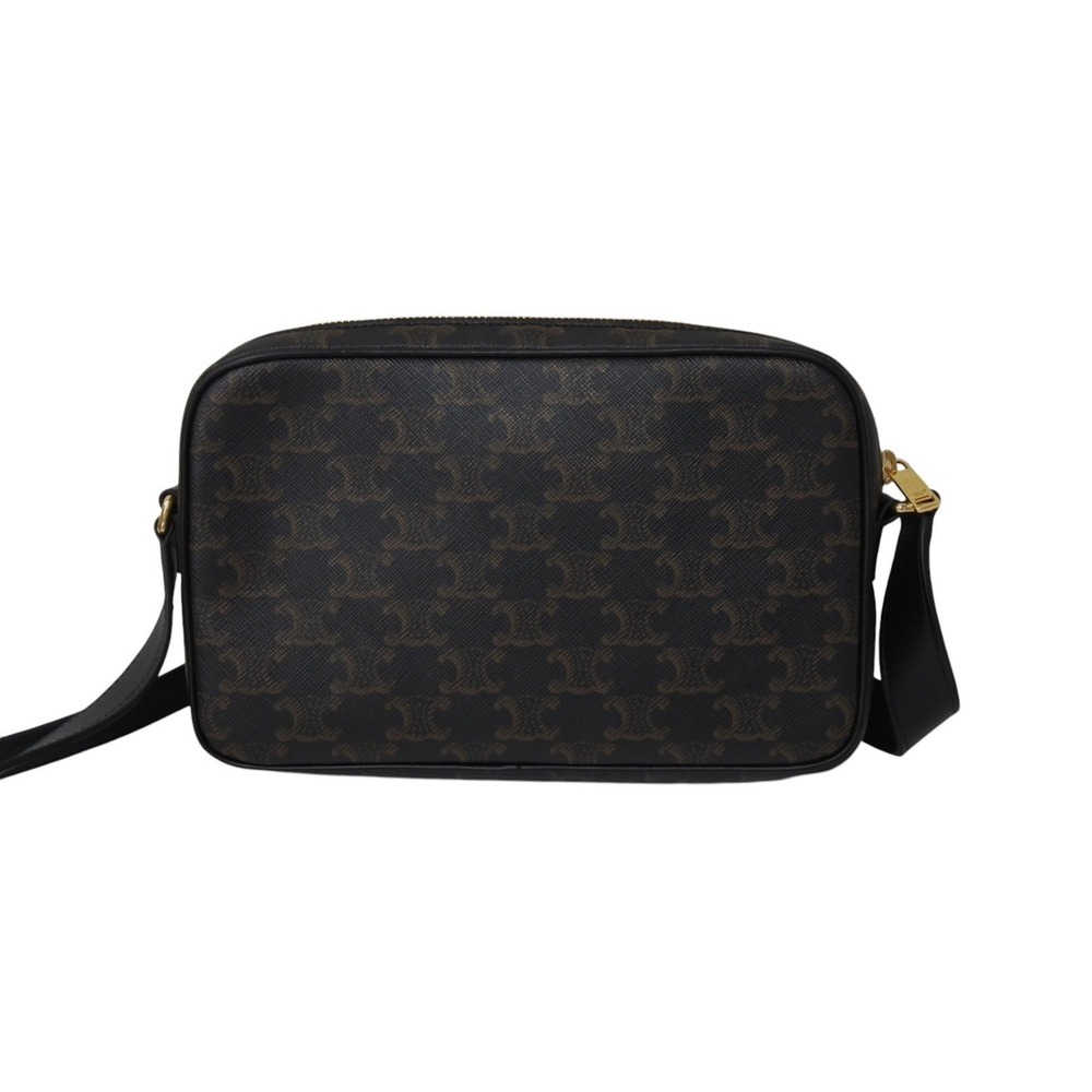 Celine Leather Triomphe Messenger Shoulder Bag - Picture 3 of 9